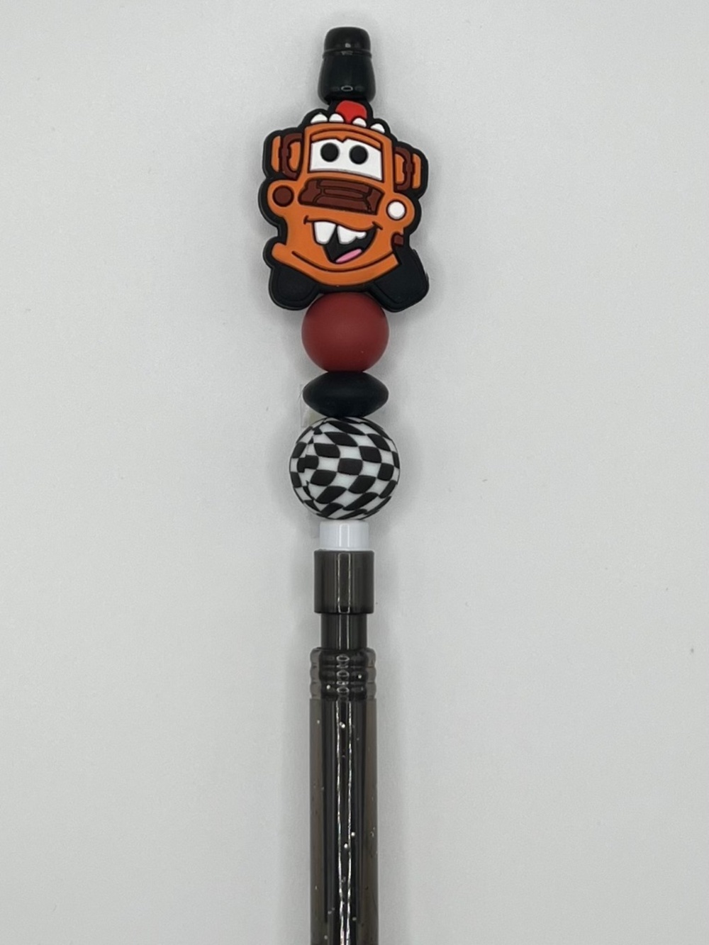 Checkered Tow Truck Dash Pencil